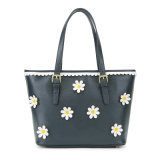 Handmade Chrysanthemum Flower Designer Ladies Fashionable Handbags (XD151181)