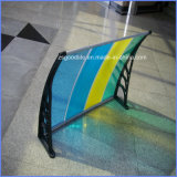 Factory Price Polycarbonate Hollow Sheet Colored Awnings for USA