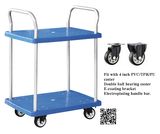 150kgs Blue Double Layers Plastic Barrow Without Rail