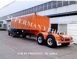 Cargo Use 2 Axle Drawbar Full Dolly Truck Trailer