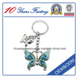 Factory Sale Butterfly-Shaped Metal Key Chain