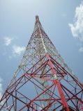 100meters Telecommunication Self-Support Lattice Steel Tower