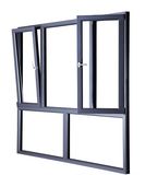 Double Glass Aluminium Tilt-Turn Window/ Casement Window