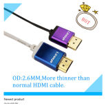 Gold Plated Ultra Thin HDMI Cable Am to Am