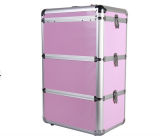 High Quality Aluminum Cosmetic Case 4 Layer