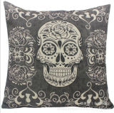 Fashion Digital Skull Printed Cushion Digital Pillow (LCU-033)