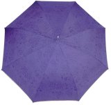 Purple Aluminium Golf Umbrella with Wet Look Design (75G245-3)