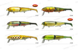 Top Quality Fishing Lure, Fishing Tackle, Wood Lure--Saltwater / Trolling Minnow (HYT003)
