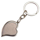 Promotion Heart Shape Zinc Alloy Metal Key Chain (XS-K100)