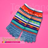 5-Toe Multi-Striped Socks (STSF0002)