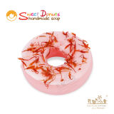 Donuts Lovely Handmade Soap with Dried Flower (45g)