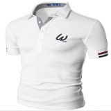 High Quality Patched Logo Embroidery Polo Shirt