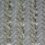 Embroidery Fabric with Sequins-Flk037
