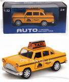 1: 32 Die Cast Car, Metal Car, Toy Car, Pull Back, Door Open, with Light and Sound--