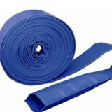 Blue PVC Layflat Hose in Roll