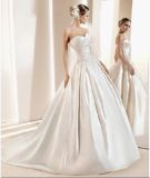Wedding Dress with Silk Satin (940)