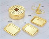 Luxury Silver Gold Hotel Articles / Buffet Tableware