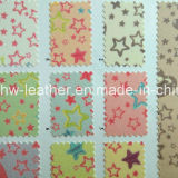 Glitter PU Leather for Wall Decoration Hw-376