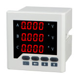 LED Display Three Phase Voltage Meter with RS485 Communication Programmable