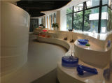 White Pure Acryilc Solid Surface Material Corian for Kitchen and Bathroom Decoration
