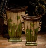 Boat Shape Vase for Home Garden Shop Hotel Furnishing Decor (SP-677)