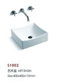 Wholesale China Garden Fancy Art Square Sinks (S1002)