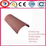 French Roman Red Color Clay Tile Roofing
