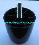 Furniture Plastic Feet with Screw Plate