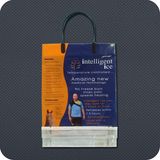 Plastic Shopping Bag with Clip Handle