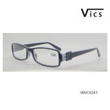 Unisex Style Plastic Reading Glasses (08VC024)