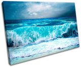 Sea Wave Single Panel Canvas Art