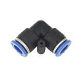 Auto Air Conditioning Fittings, Pul Series, Equal Size, Union Elbow Pneumatic Fitting, Plastic Material