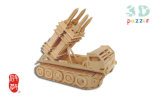 3D Wooden Simulate Models Military Model Patriot Missile