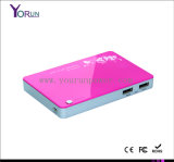 5000mAh Portable Power Bank with Polymer Battery Cell (YR050)