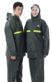 Military Outdoor Rain Coat Women /Men Rain Coat Army Green Reflective Rain Coat