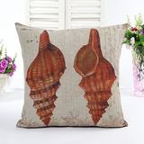 70%P+30%C Transfer Printed Coastal Pillow (LCL04-616)