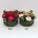 Artificial Potted Flower, Imitative Silk Rose