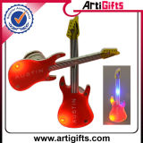LED Tin Badge for Guitar Shape with Safety Pin