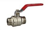 Full Flow Aperture Threaded Brass Male Ball Valve Copper Te-23