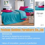 High Quality Plain White Sateen Bedding (LH-11#)