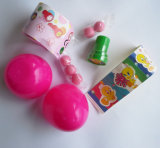 Plastic Surprise Easter Egg Toys with Candy for Children Holiday Gifts