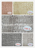 New Style of Crocodile Pattern Semi-PU Leather (Hongjiu-718#)