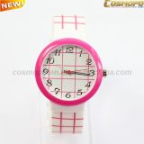 Pink and White Simple Kid Watch (SA0168)