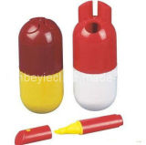 Medical Promotion Gift-Office Supplies of Capsule Shaped 3 Color Highlighter (EYHL-21)