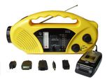 Solar Dynamo Radio with Flashlight (HT-898A)