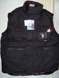 Men's Safety Padded Vest with Cotton Checked Linning