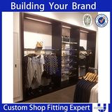 Customized Modern Clothing Shop Wall Display Rack