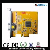 H. 264 Compression Realtime 4CH/8CH Video/Audio TV out DVR Card PCI-E