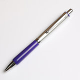 Novelty High Deep Blue& Silver Gift Plastic Ball Pen (EN1135)