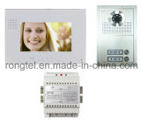 Aluminum 2 Buttons 7 Inch Video Intercom for Villa